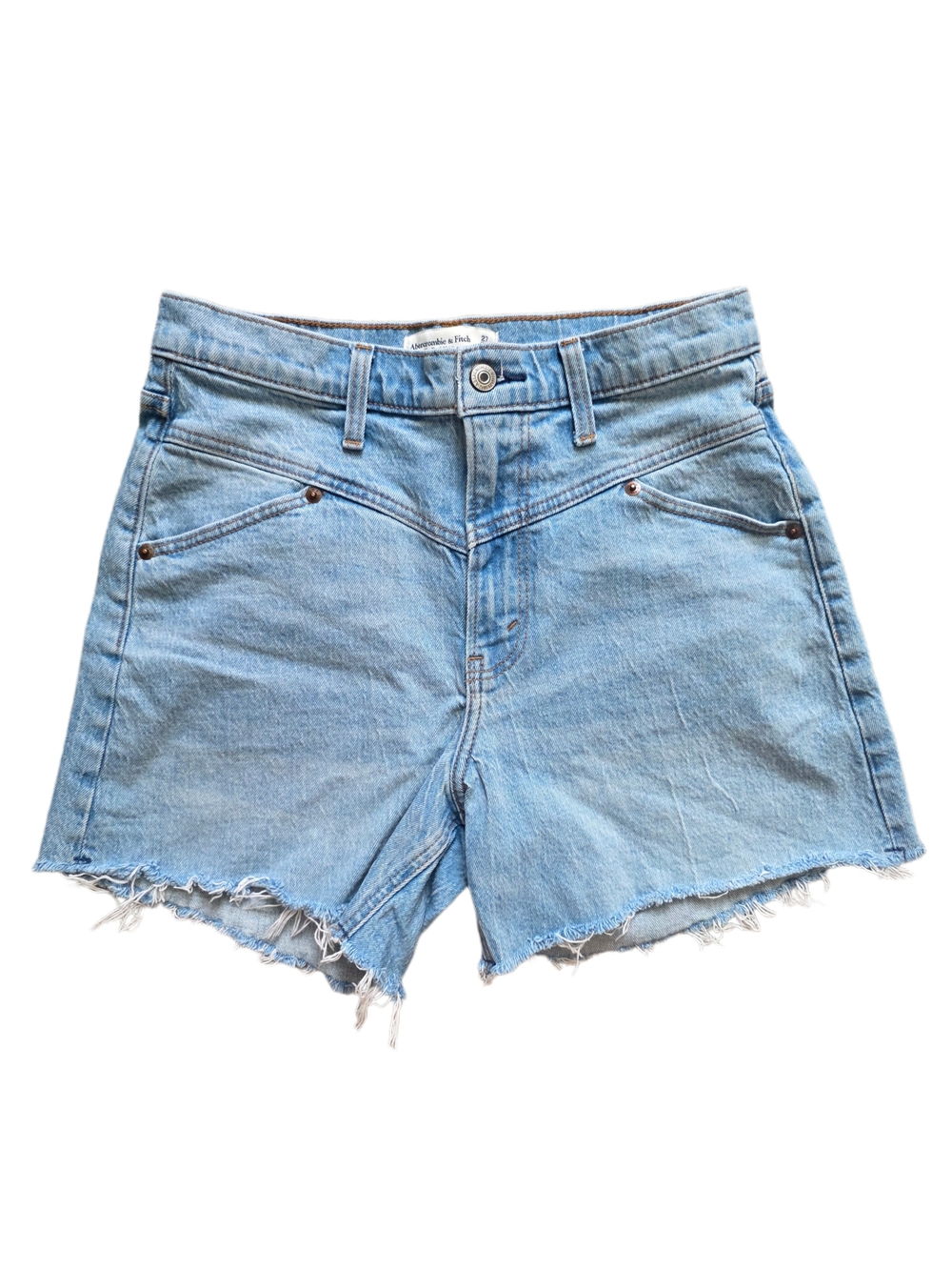 Abercrombie & Fitch The Dad High Rise Shorts Size 27
